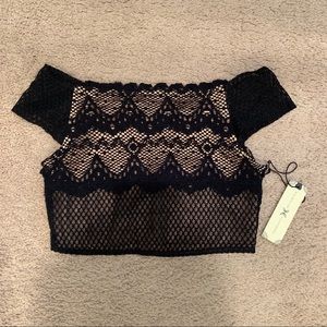 Nightcap Clothing crochet crop top
